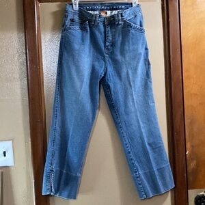 Christopher blue jeans capri